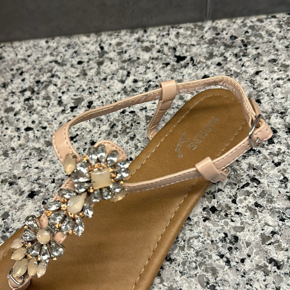 Madeline Stuart Beaded Sandals - Picture 3 of 5